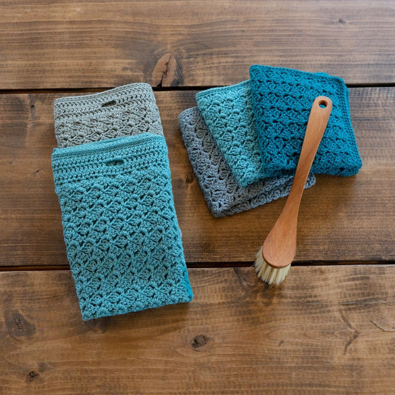 

Side by Side – Gehäkeltes Spültuch
4
