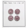 

Glitzerknöpfe - Kleine Steine - Pink - 4 Stk - Go Handmade
3