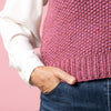 

Renee - Pullunder im Perlmuster - Pink Collection
6