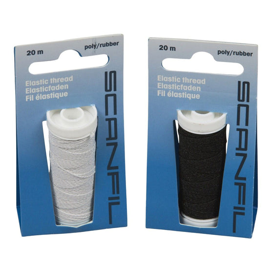 

Scanfil Elastikfaden - Weiß - 20 m
2