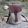 

Taschenklappe mit Magnetknopf - Braun/Bronze - Go Handmade
2