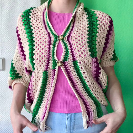 

Granny Fringe - Cardigan
1