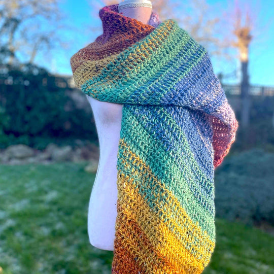 Chunky OmbRainbow - Schal