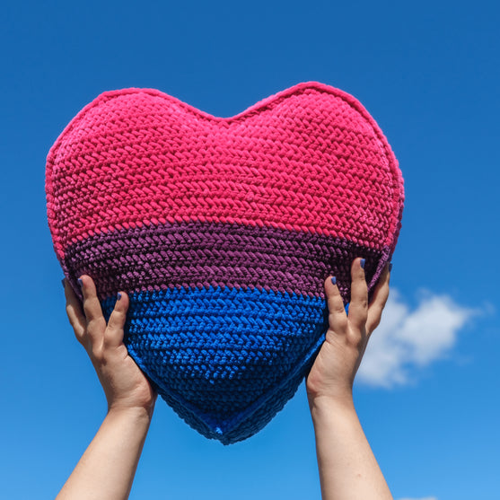 

Bisexual Pride - Herzkissen
2