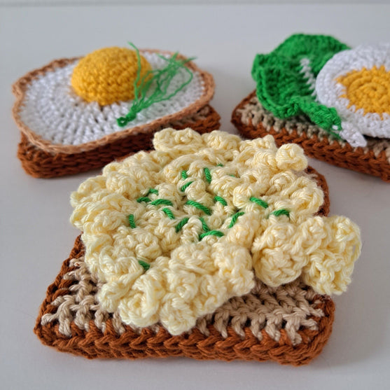 

Eier auf Toast - 3 Arten
3