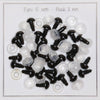 

Sicherheitsaugen - 8 mm - Go Handmade
1