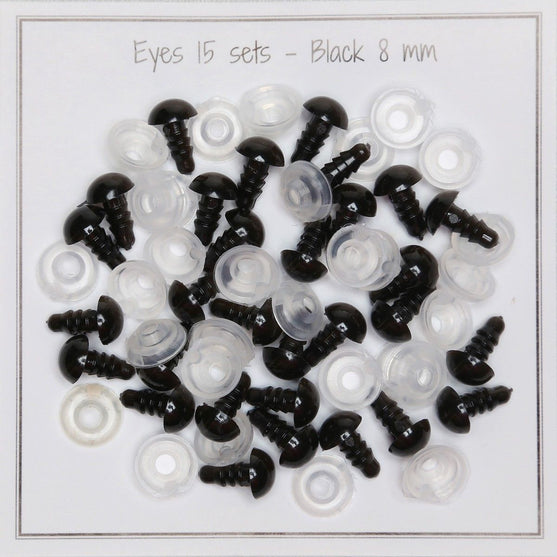 

Sicherheitsaugen - 8 mm - Go Handmade
1