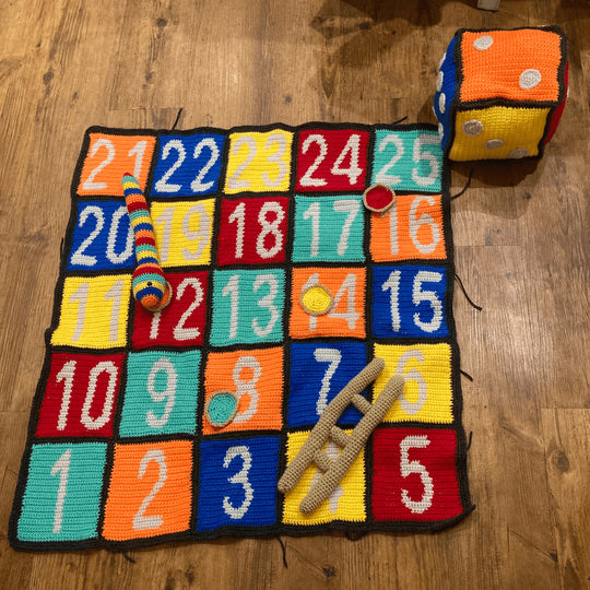 Schlangen und Leitern - Spiel