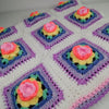 

Regenbogen Rose - Decke
5