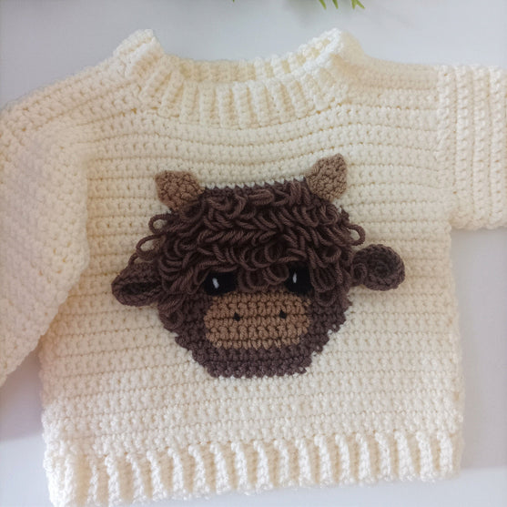 

Highland Cow - Kinderpullover
7