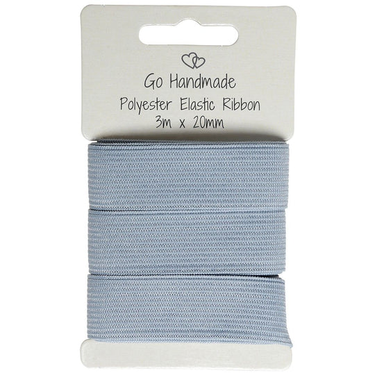 Gummiband - 20 mm - Go Handmade