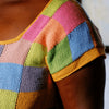 

Suncatcher - T-Shirt mit Karree-Ausschnitt und Intarsien
2