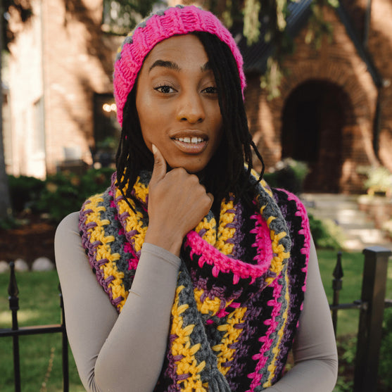 

Metro - Mütze und Schal
2