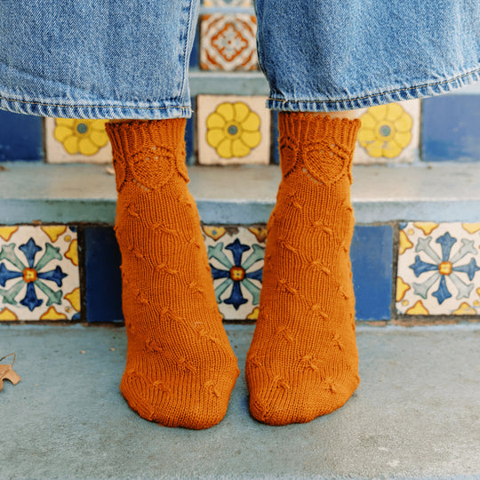 Oak Seed - Strukturierte Socken