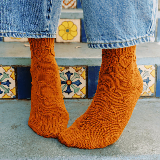 

Oak Seed - Strukturierte Socken
2