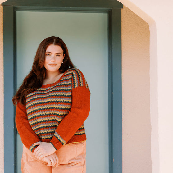 

Lurdes - Chevron-Pullover
1