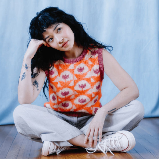 

Quite Contrary - Farbmuster-Pullunder
1