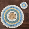 

Spring Mandala - Platzdeckchen- und Untersetzer-Set
2