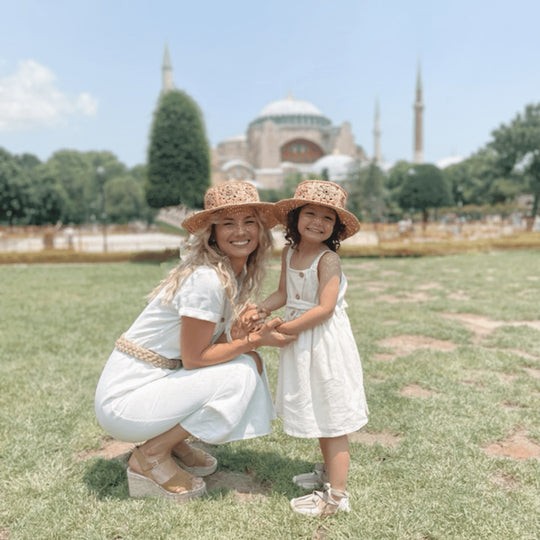 Gänseblümchen-Boater-Hut