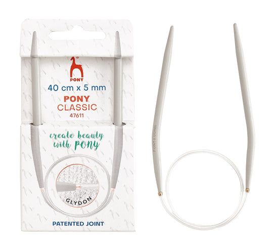 Rundstricknadel Classic - 40 cm - Pony