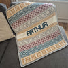 

Lullaby Name Mosaic - Personalisierte Babydecke
2