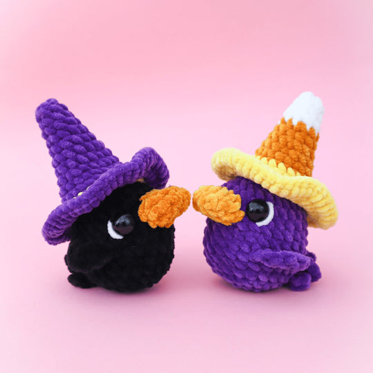 Krähen mit wenig Nähen