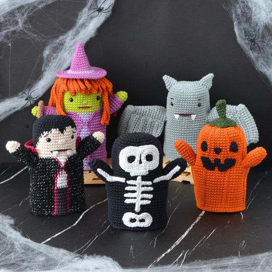 Halloween Handpuppen