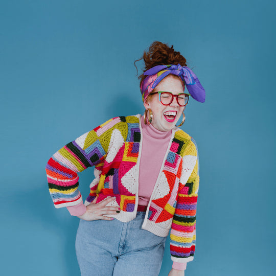 No Shades of Grey - Cardigan - Häkeln