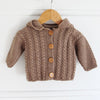 

Kapuzenjacke mit Zopfmuster - Baby
3