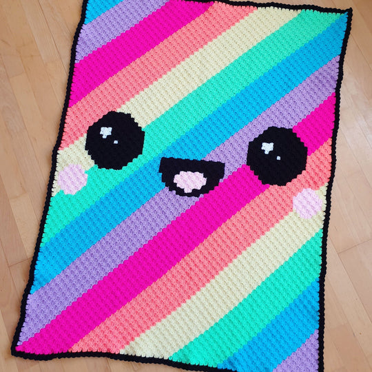 Kawaii Regenbogen - Decke