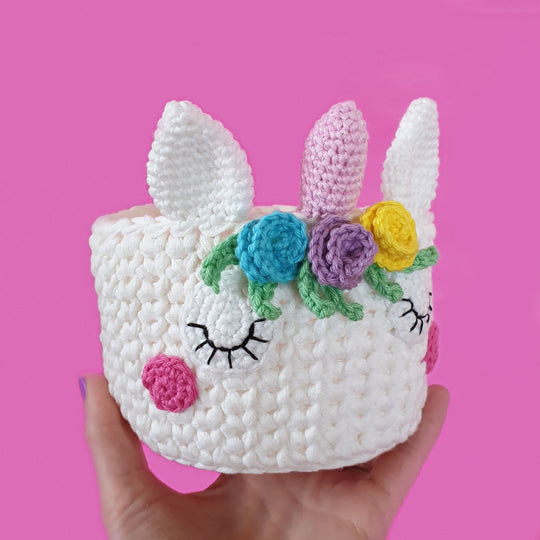 Kawaii Einhorn- Körbchen