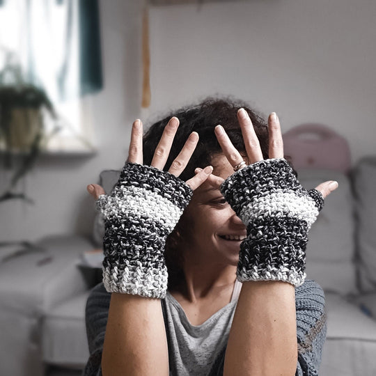 Salt and Pepper - Fingerlose Handschuhe