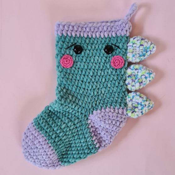 

Dino Weihnachtssocke
2