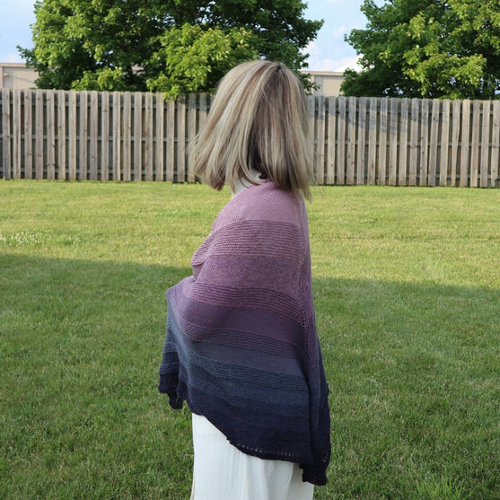 

Moonlit Moor - Dreieckstuch
4