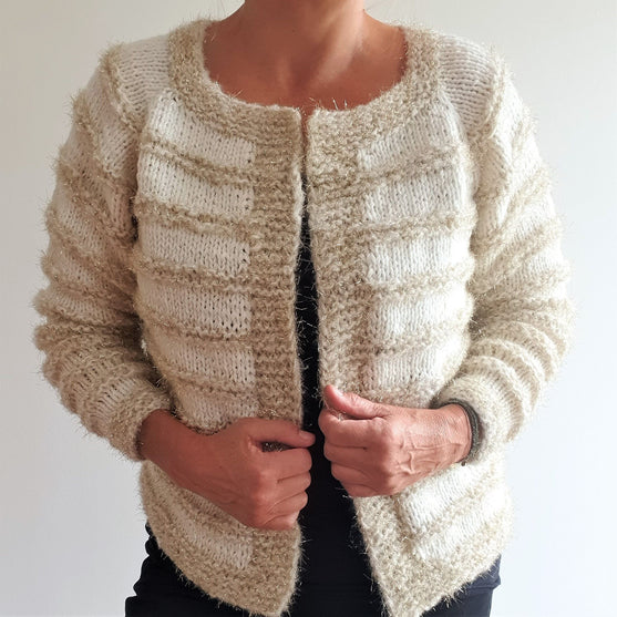 

Fluffy Stripes - Jacke
1