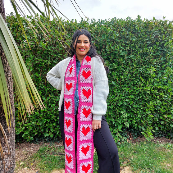 

Queen of Hearts - Schal
1