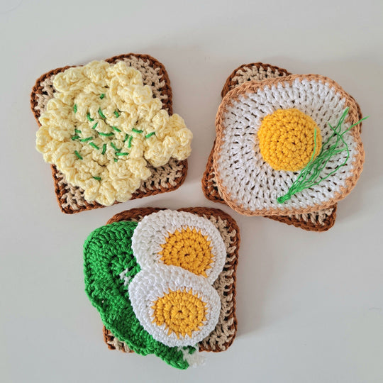 Eier auf Toast - 3 Arten