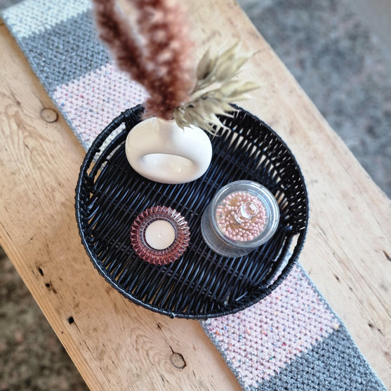 

Delicate Moss Stitch - Tischläufer
1