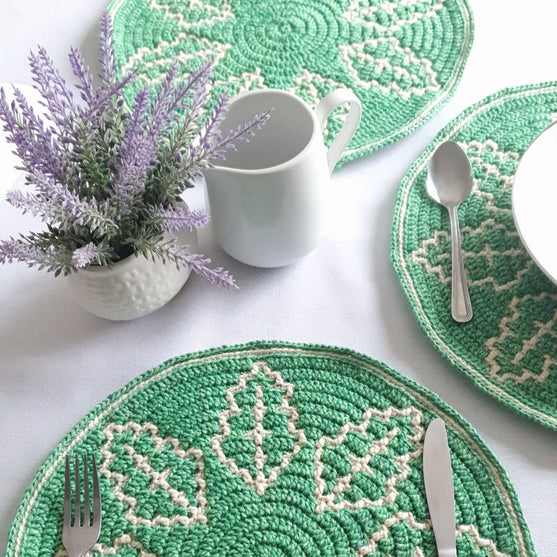 

Mosaic Oak Leaf - Tischset
1