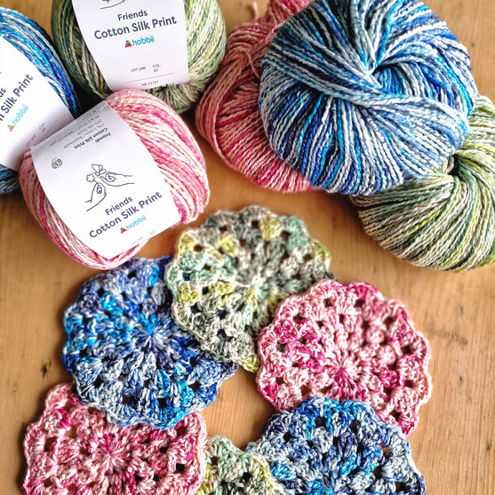 

Silk Print Flower - Untersetzer
5