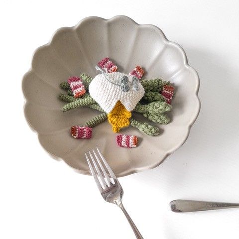 Pochierte Eier &amp; Spargel