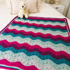 

Gentle Ripples Bobble - Decke
1