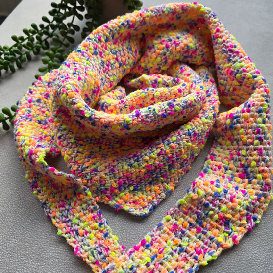 

Candy Moss Stitch - Schal
1