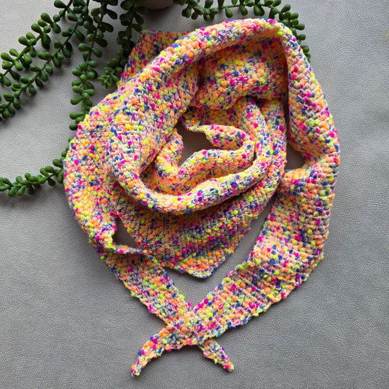 

Candy Moss Stitch - Schal
2