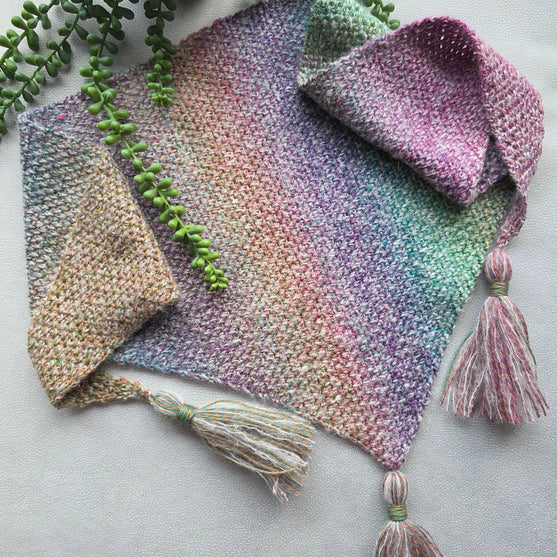 

Magic Moss Stitch - Schal
1