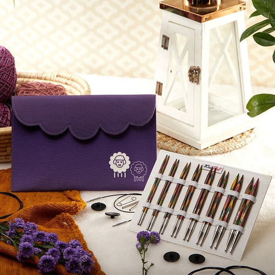 

Symfonie Deluxe austauschbares Rundstricknadel-Set - KnitPro
4