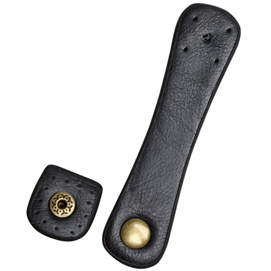 

Riemen mit Druckknopf PU-Leder 11 x 2 cm - Go Handmade
1