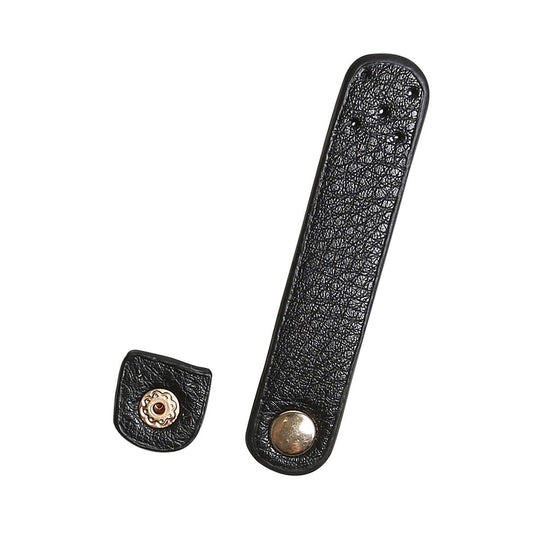 Riemen mit Druckknopf PU-Leder 9 x 1,8 cm - Go Handmade