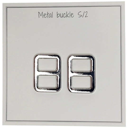 Metallschnalle 25 x 19 mm - Verschiedene Farben - Go Handmade