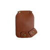 

Taschenklappe mit Magnetknopf - Braun/Bronze - Go Handmade
4